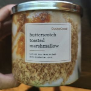 Goose Creek Butterscotch Toasted Marshmallow 3 Wick Candle